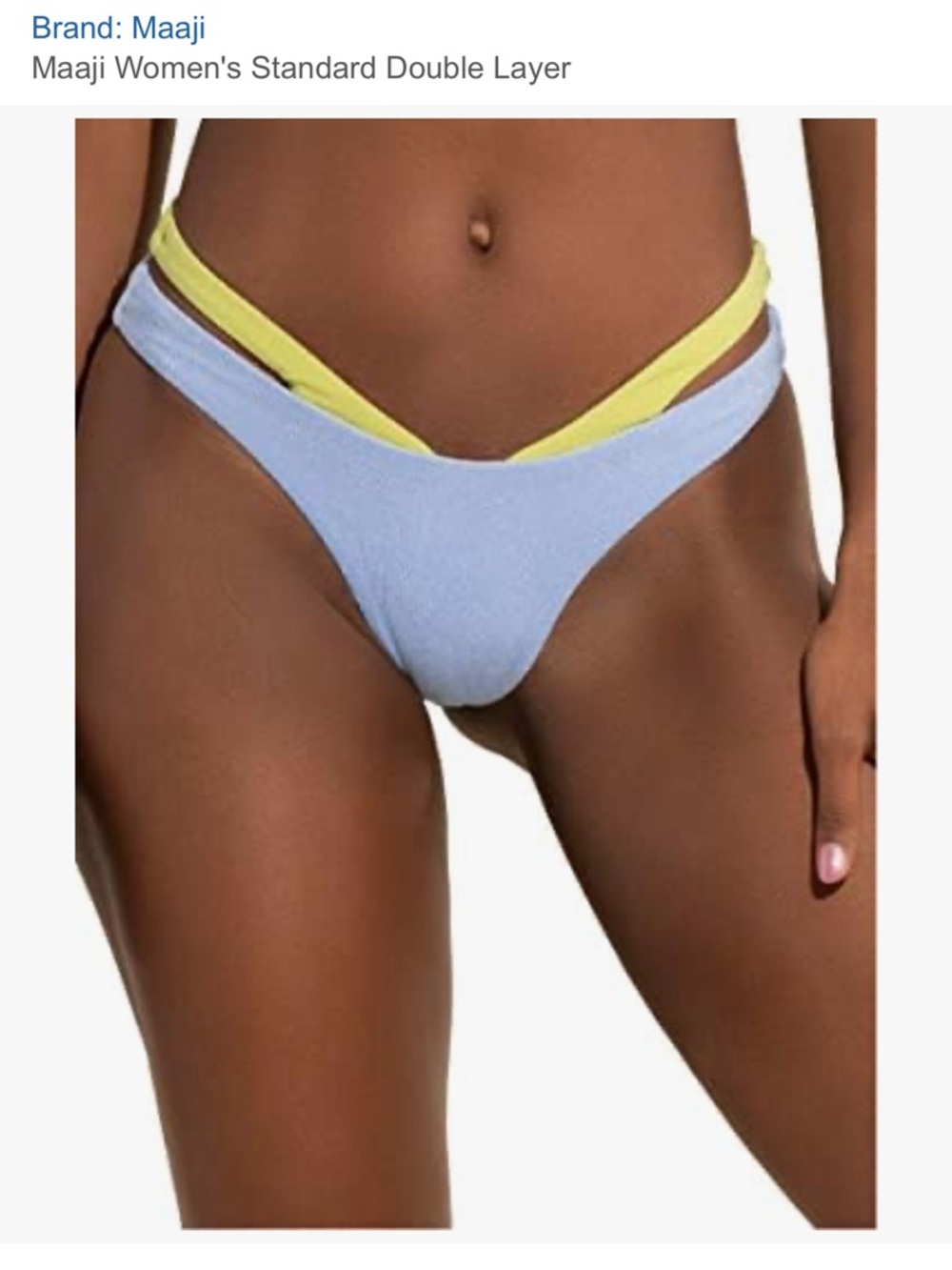 Maaji Multicolor Floral Two-Piece Bikini Serenity reversible 2 piece bikini - Picture 5 of 13